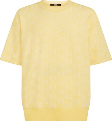 Pull-over Karl Lagerfeld en jaune