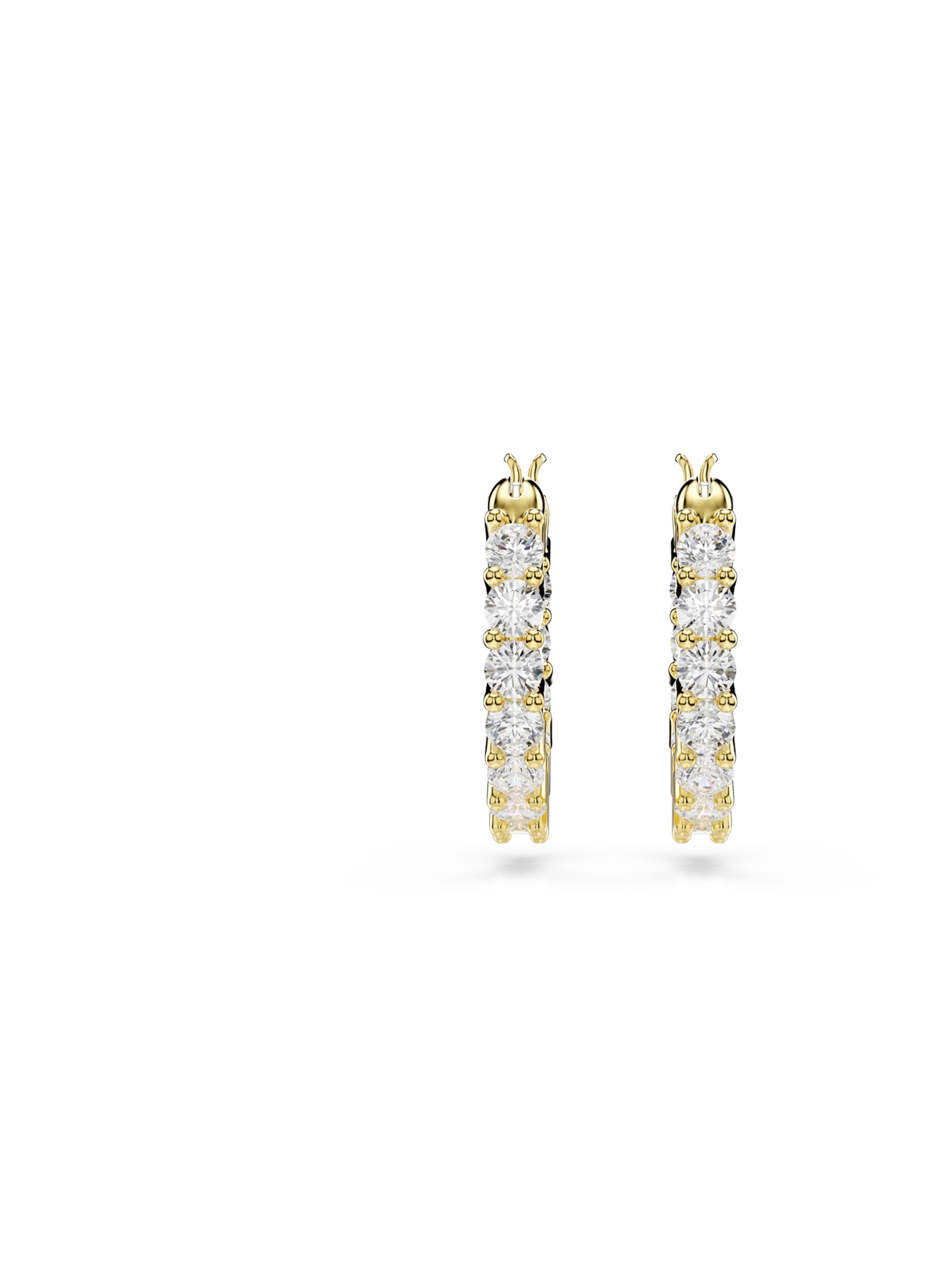 auksinė Swarovski Auskarai 'Matrix'