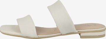 TAMARIS Mule in White: front