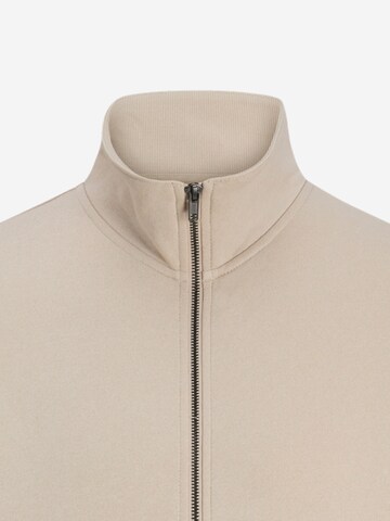 JACK & JONES - Sudadera con cremallera 'JJEBRADLEY' en beige