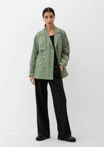 s.Oliver Between-Seasons Coat in Green