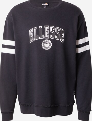 ELLESSE Sweatshirt 'Vivar' in Zwart: voorkant