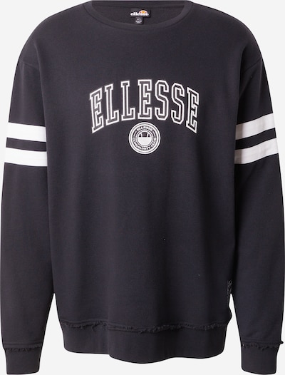 ELLESSE Sweatshirt 'Vivar' i svart / hvit, Produktvisning