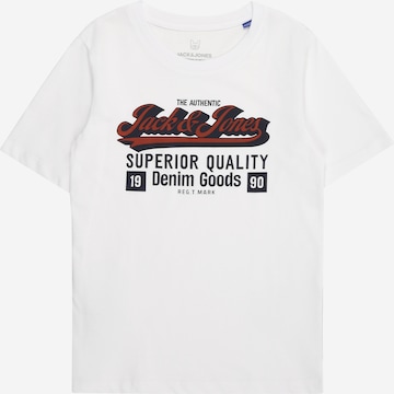 Jack & Jones Junior Shirt in White: front