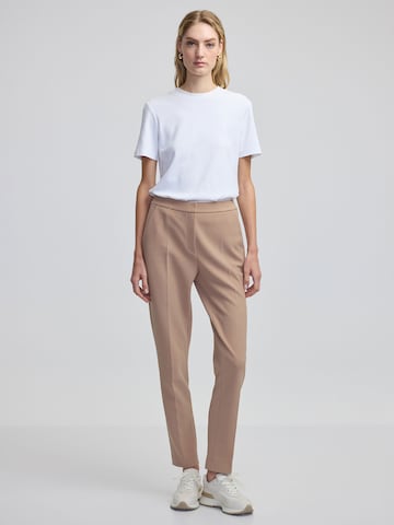 Ipekyol Regular Pleated Pants in Beige