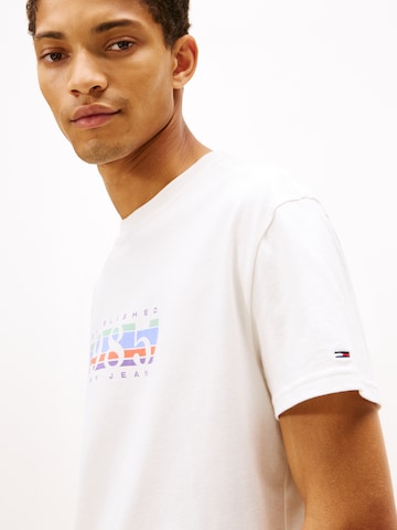 Tommy Jeans Μπλουζάκι '1985' σε λευκό