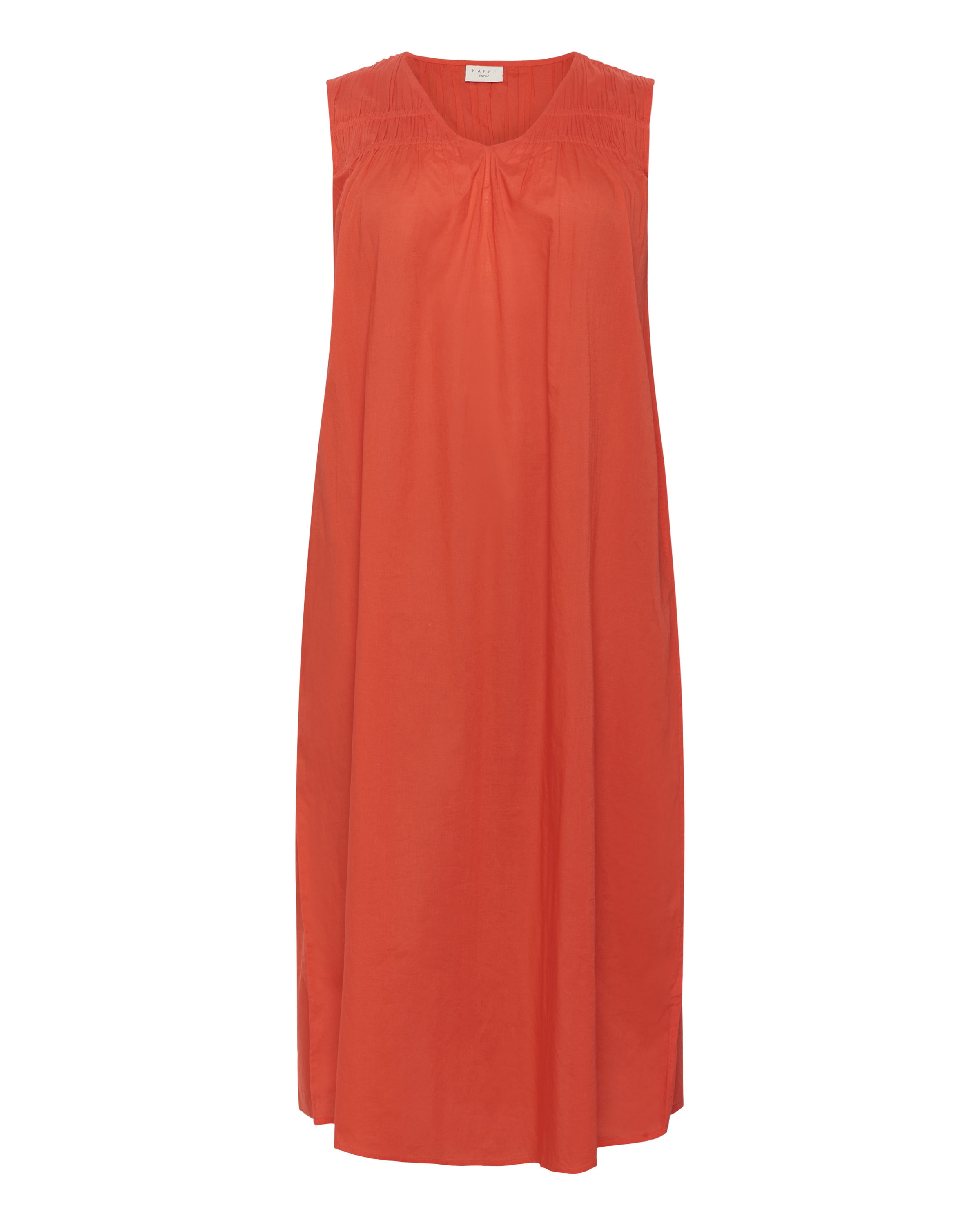 KAFFE CURVE Dress 'Thia' in Red: front