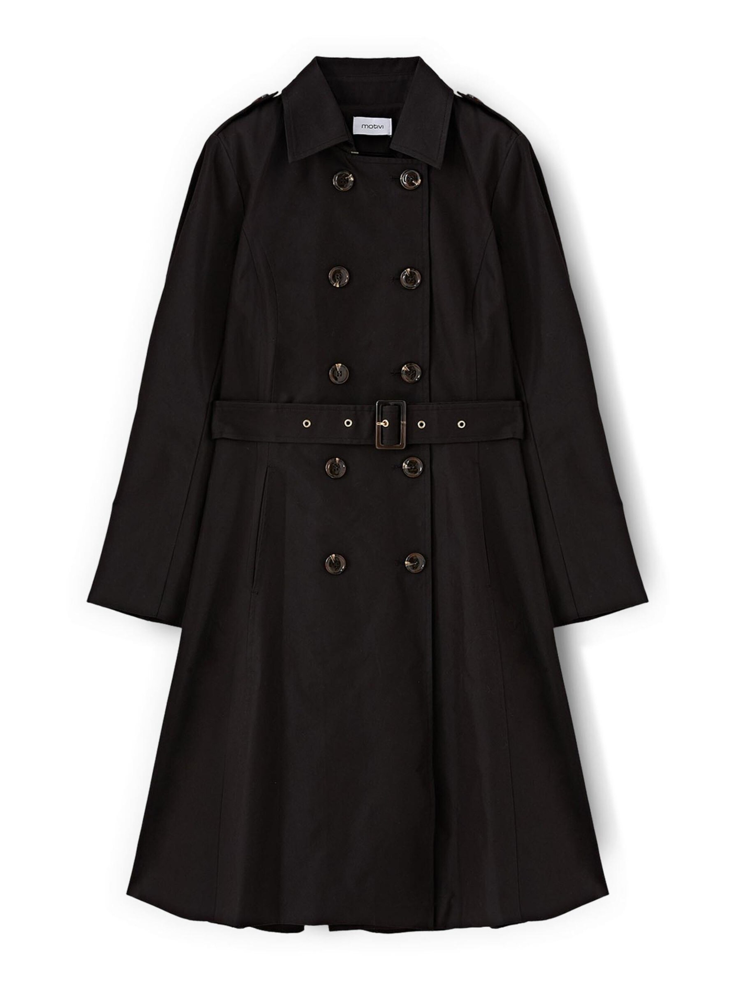 MOTIVI Manteau d’hiver en noir, Vue avec produit