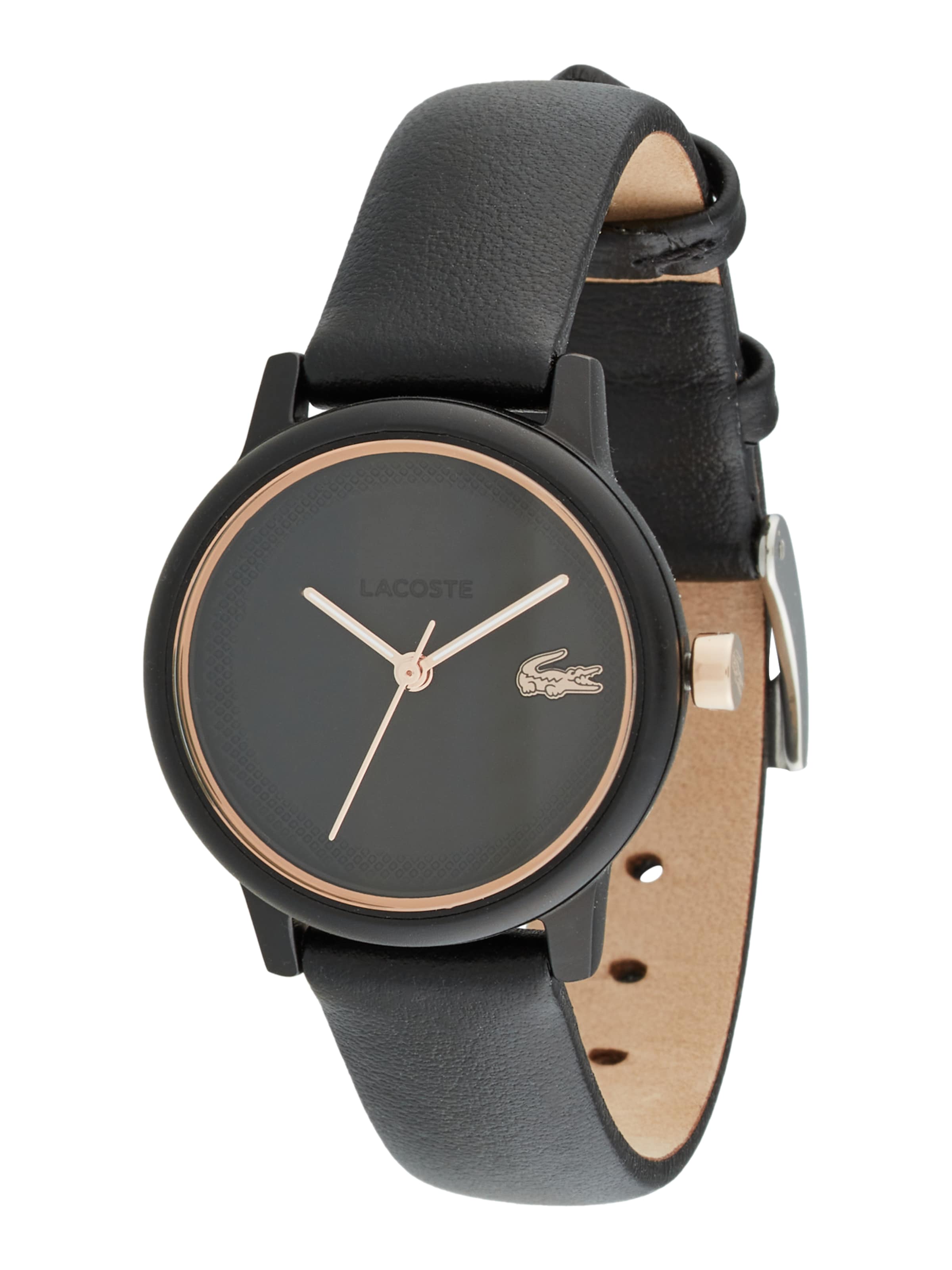 LACOSTE Analógové hodinky 'SWIFT' - Čierna: predná strana