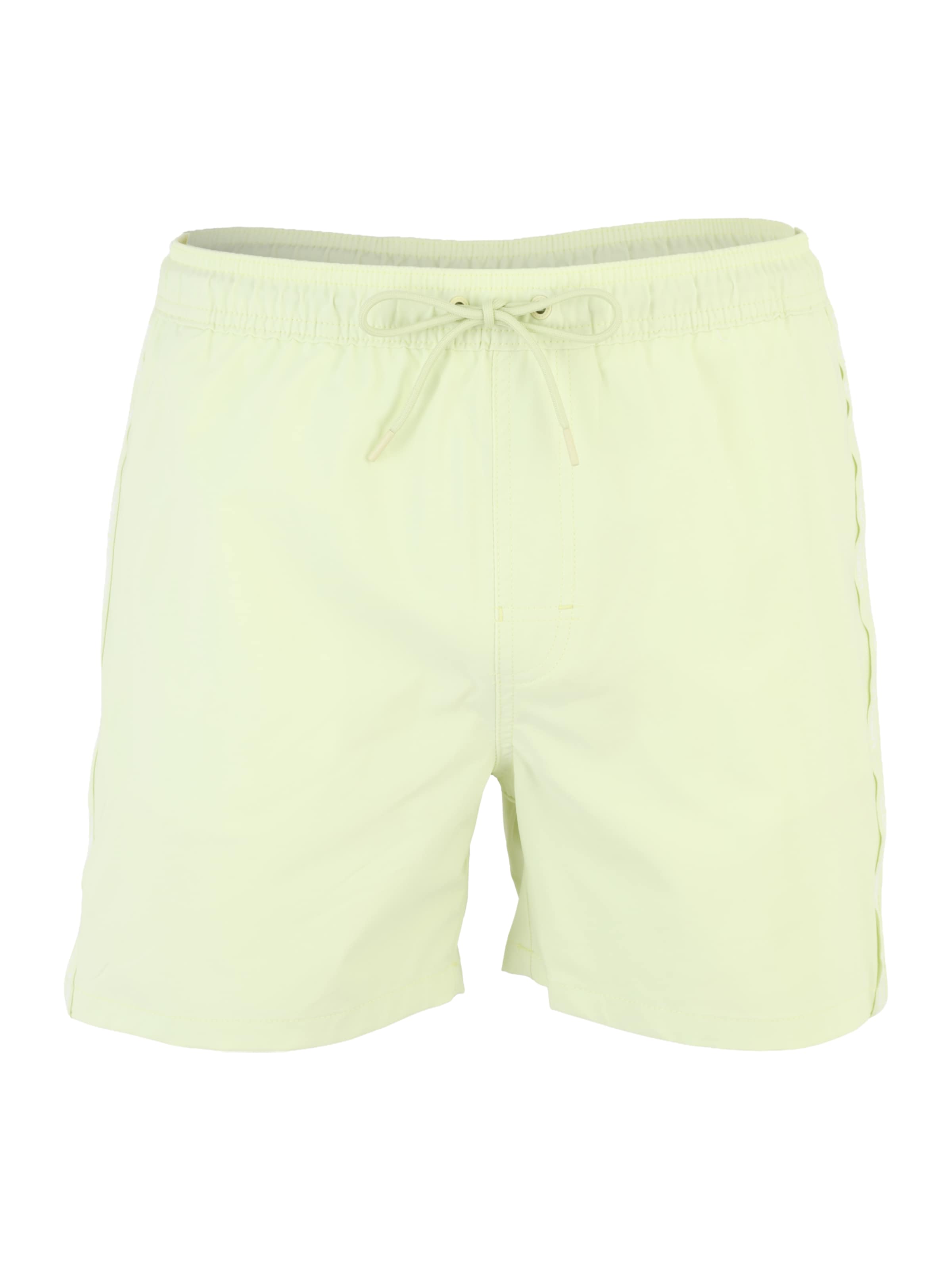 Calvin Klein Swimwear Plavecké šortky - svetlozelená / biela, Produkt