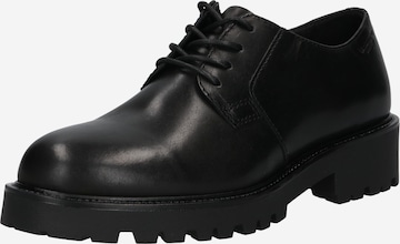 VAGABOND SHOEMAKERS Fűzős cipő 'Kenova' - fekete: elől