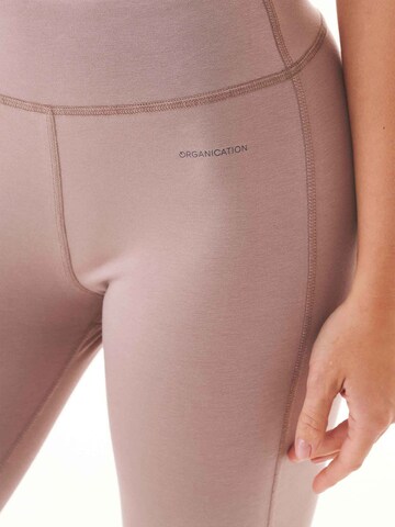 Organication Skinny Leggings in Braun