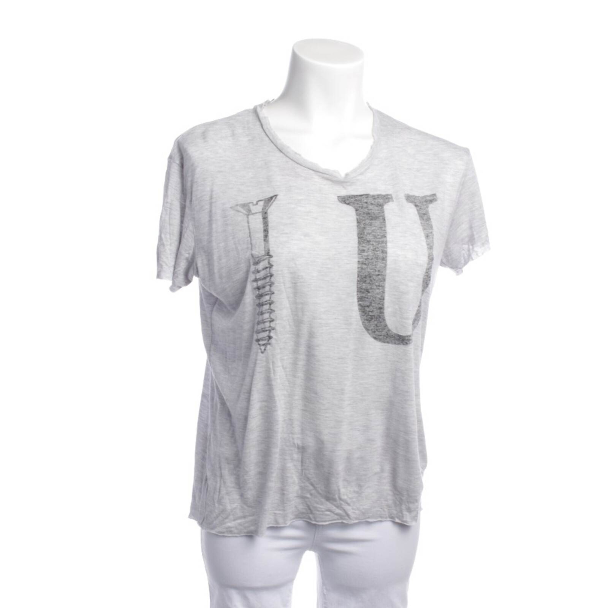 ZOE KARSSEN Shirt XS in Grau: Vorderseite