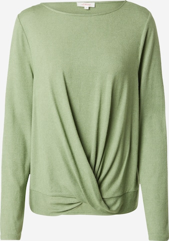 s.Oliver - Camiseta en verde: frente