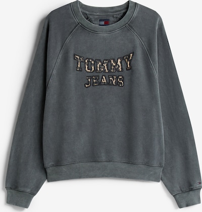 Megztinis be užsegimo iš Tommy Jeans, spalva – smėlio / juoda, Prekių apžvalga