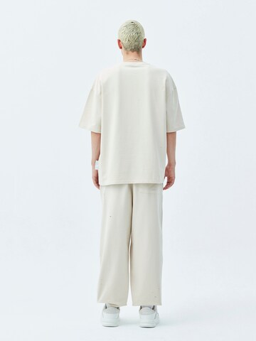 VAMOS CLO Loosefit Housut 'Guadeloupe' värissä beige