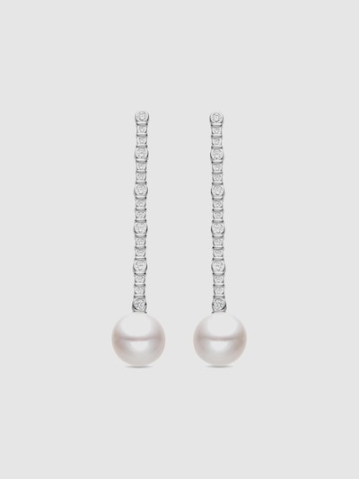 Luxenter Ohrringe 'Nibar'‌‌‌‌‌‌‌‌‌‌ in silbergrau, Produktansicht