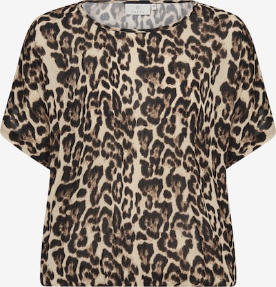 Kaffe Bluza 'Amber' u bež / smeđa / moka smeđa, Pregled proizvoda