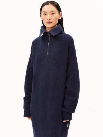 ARMEDANGELS Knit dress in Blue: front