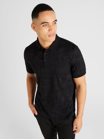 Karl Lagerfeld Shirt in Black: front