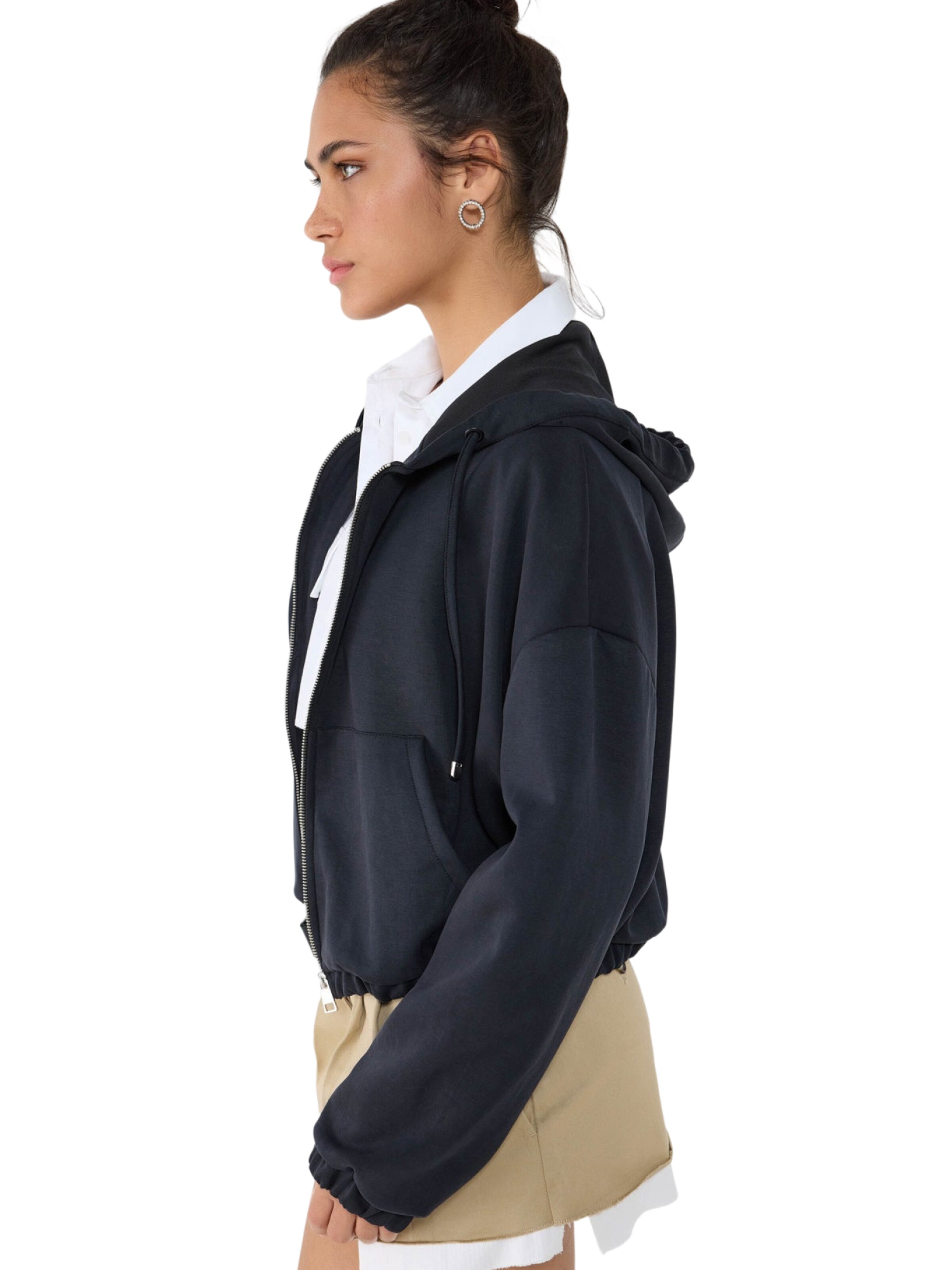 No Matter What Sweatjacke in Schwarz