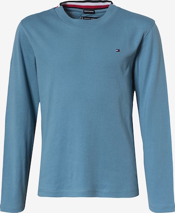TOMMY HILFIGER T-shirt 'Solid' i blå: framsida