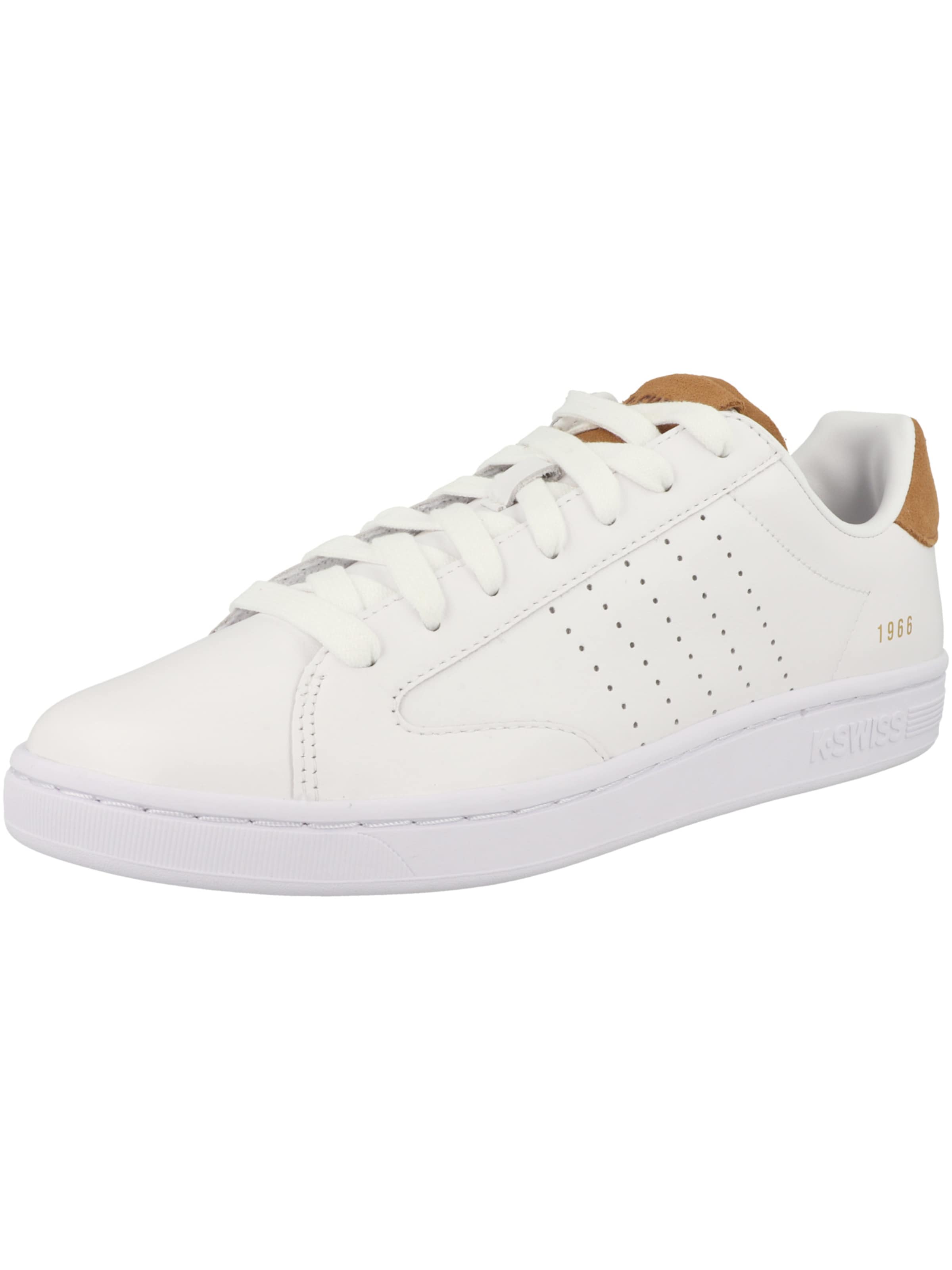 K-SWISS Madalad ketsid 'Lozan Klub', värv valge: eest vaates