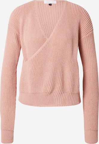 Pull-over 'KAYLEE' Femme Luxe en rose : devant