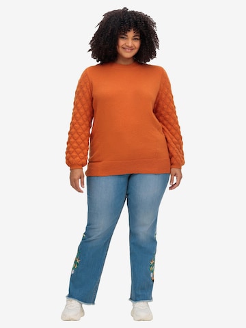 SHEEGO Pullover in Orange