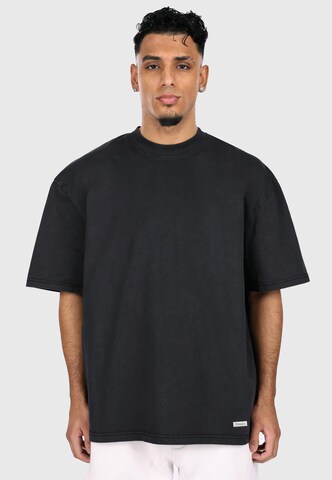 Dropsize T-Shirt in Schwarz: Vorderseite