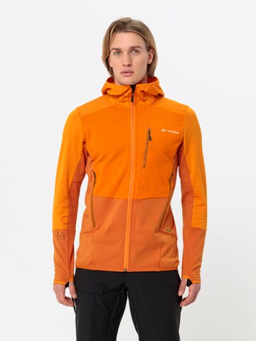 VAUDE Outdoorjas 'Monviso' in Oranje: voorkant