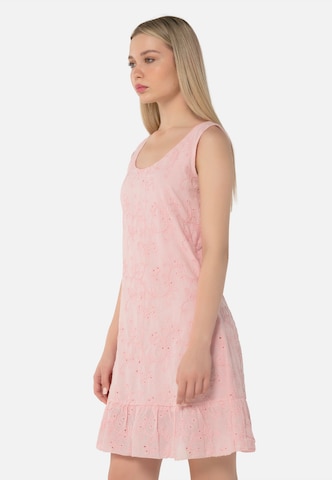 FRESHLIONS Jurk 'Avery' in Roze
