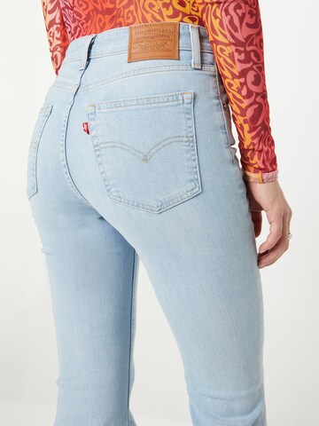 LEVI'S ® Flared Jeans '726' i blå