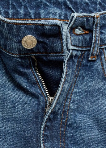 MANGO Wide leg Jeans 'Camilla' in Blauw
