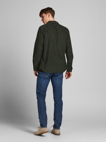 Coupe regular Chemise 'Kendrick' JACK & JONES en vert