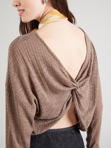 ONLY Shirt 'ONLMILA' in Brown