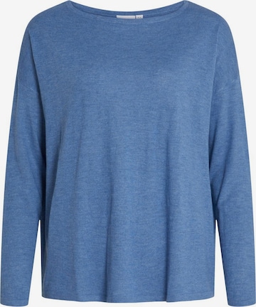 VILA Sweater 'Abella' in Blue: front