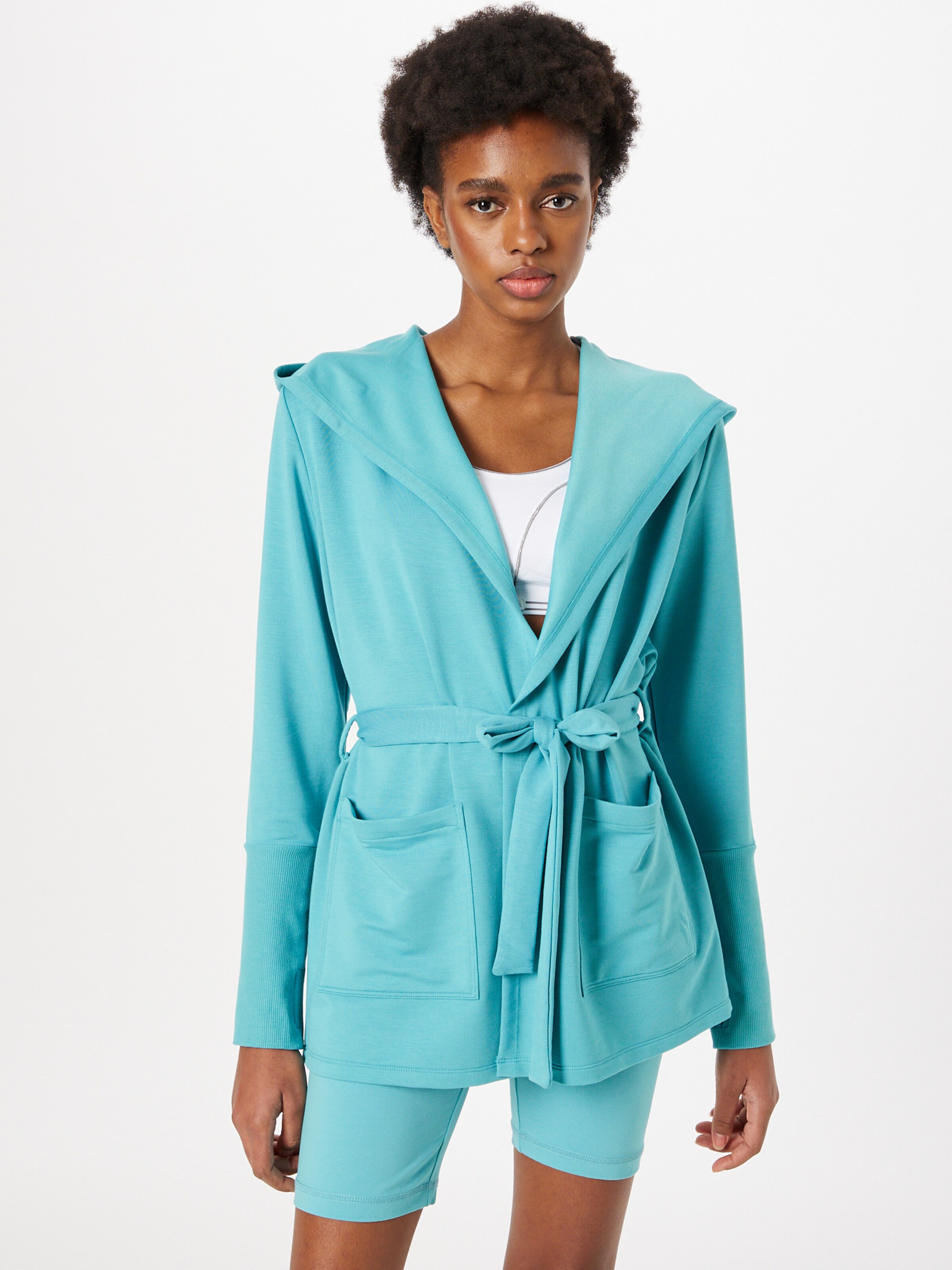 Frauen Pullover & Strick Skechers Performance Sportstrickjacke in Blau - XM77709 Frauen Pullover & Strick Skechers Performance Sportstrickjacke in Blau - XM77709