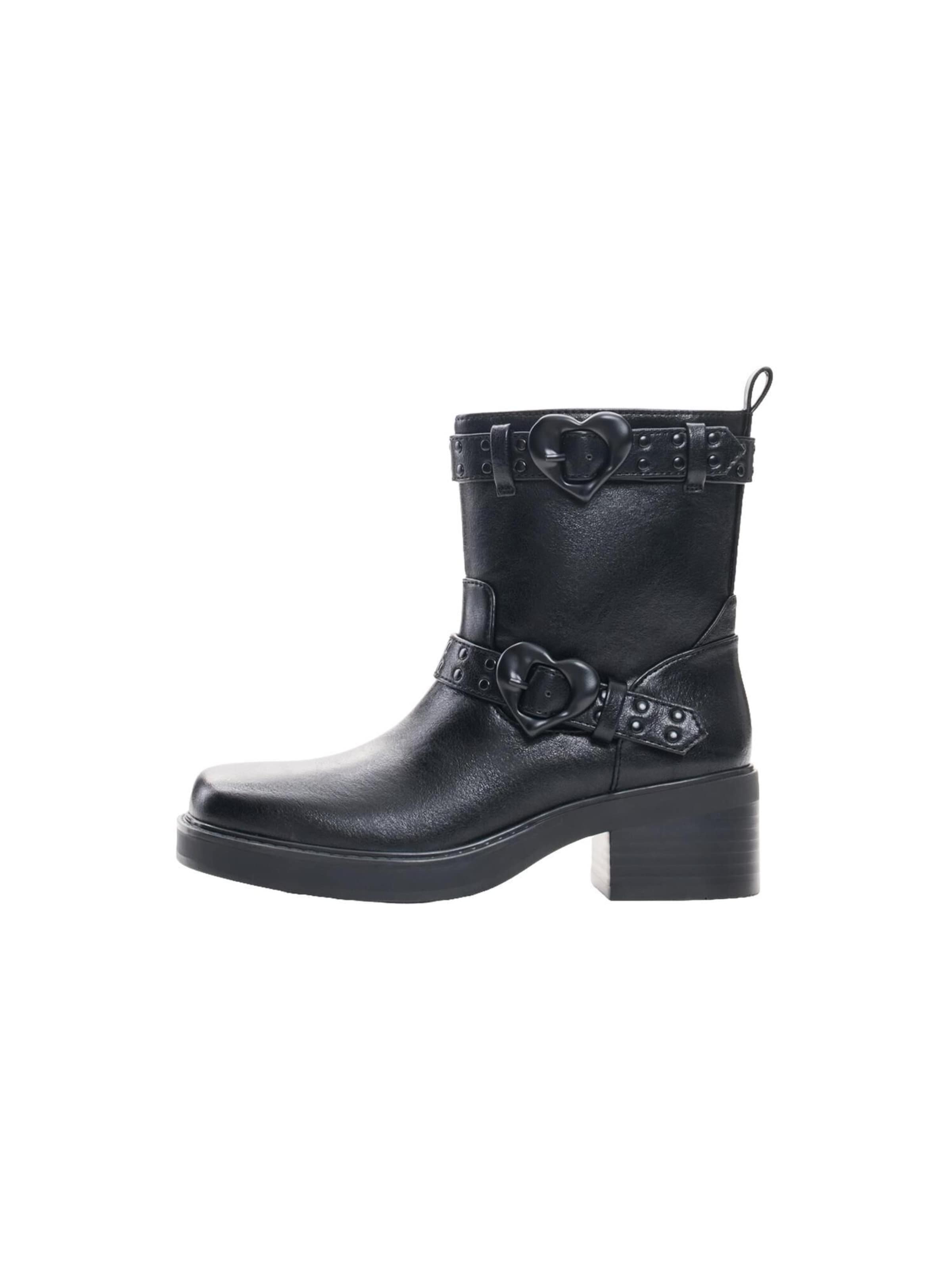 Boots Desigual en noir : devant