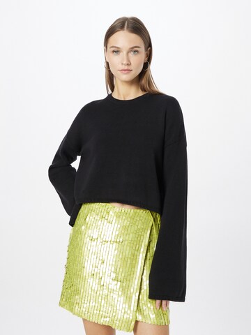 Monki Sweater in Black: front