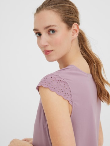 VERO MODA - Blusa 'VICA' em roxo