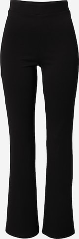 Monki Trousers in Black: front