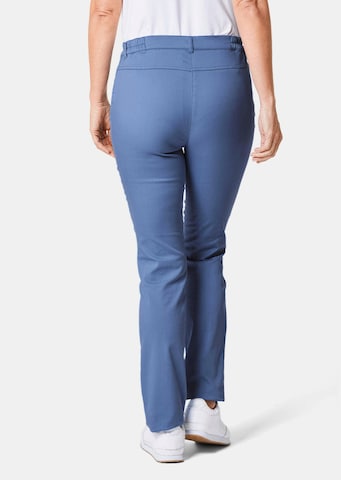 Goldner Regular Trousers 'Carla' in Blue