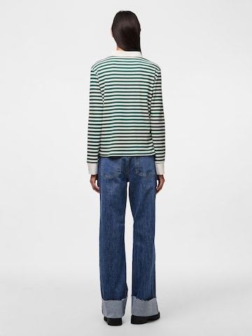 PIECES Shirt 'PCDonna' in Green