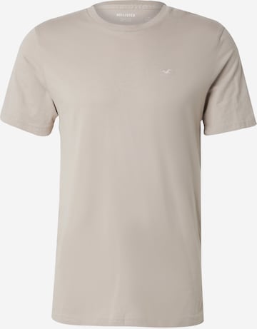 T-Shirt HOLLISTER en marron : devant