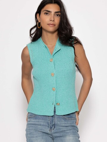 SASSYCLASSY Strickweste‌‌‌‌‌ in Blau