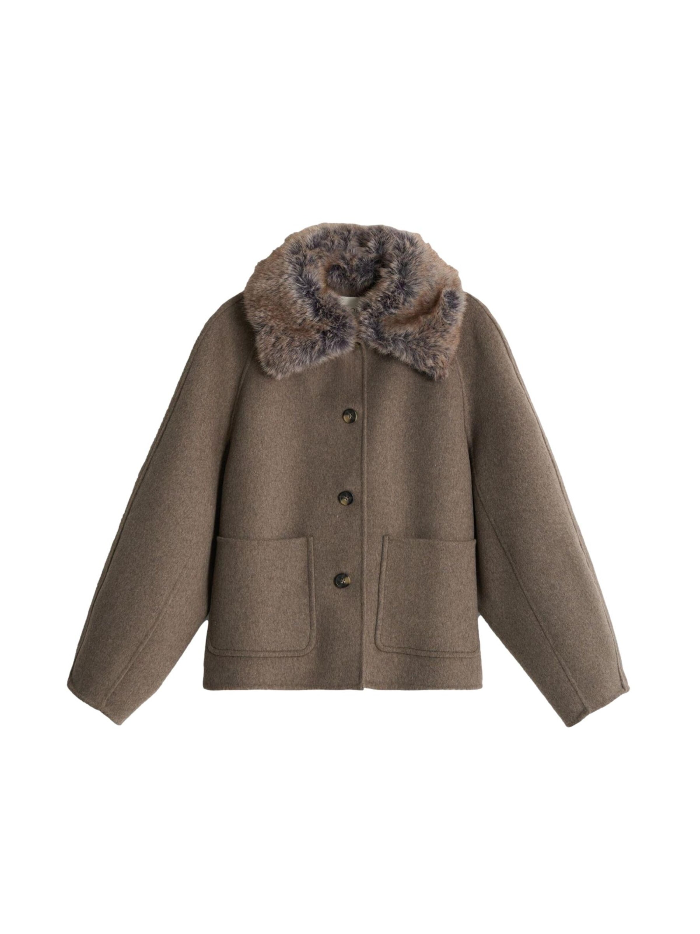 Bhoem Between-season jacket in Brown: front