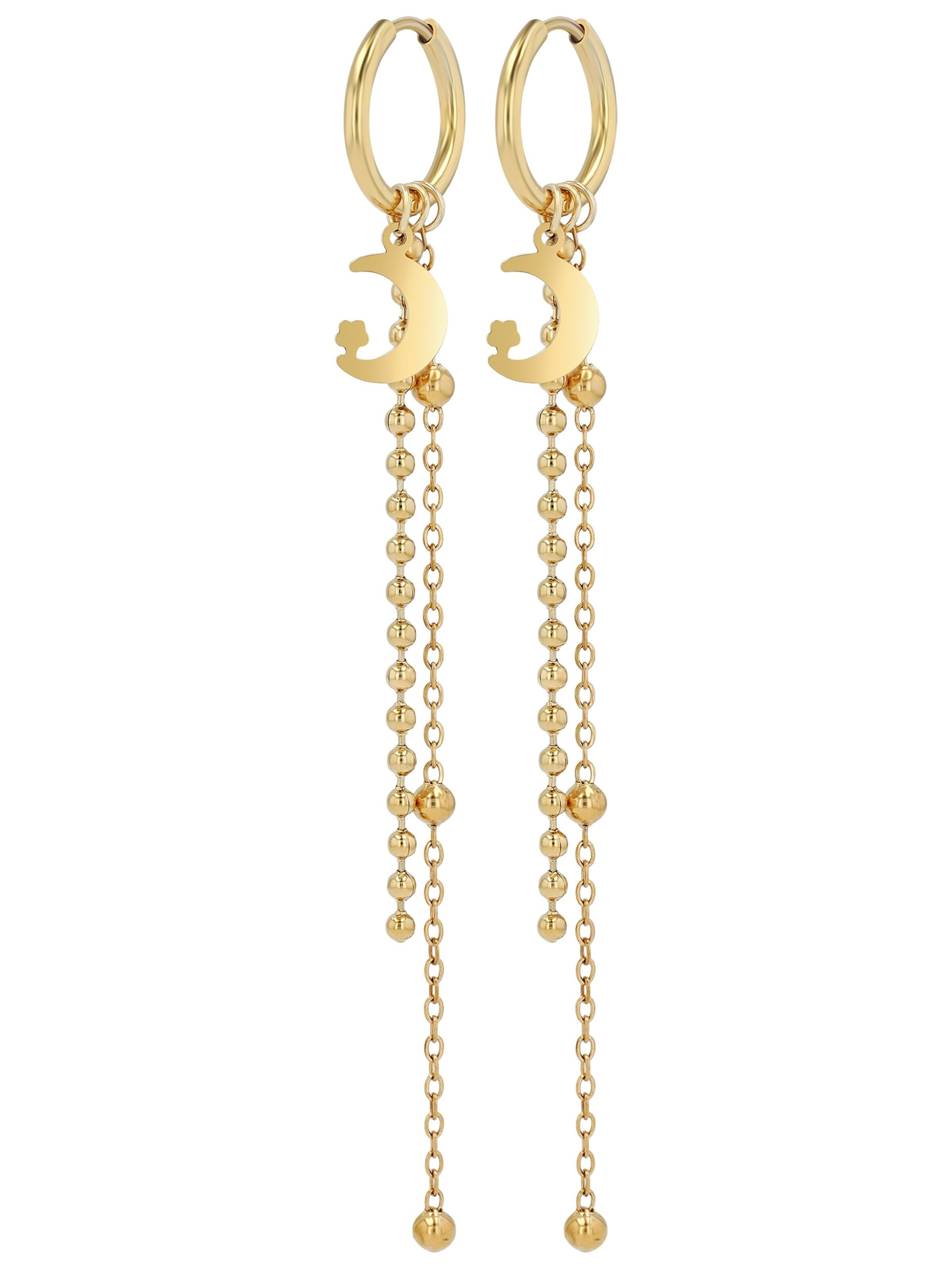 Akzent Earrings 'Lusine, langlebig' in Gold