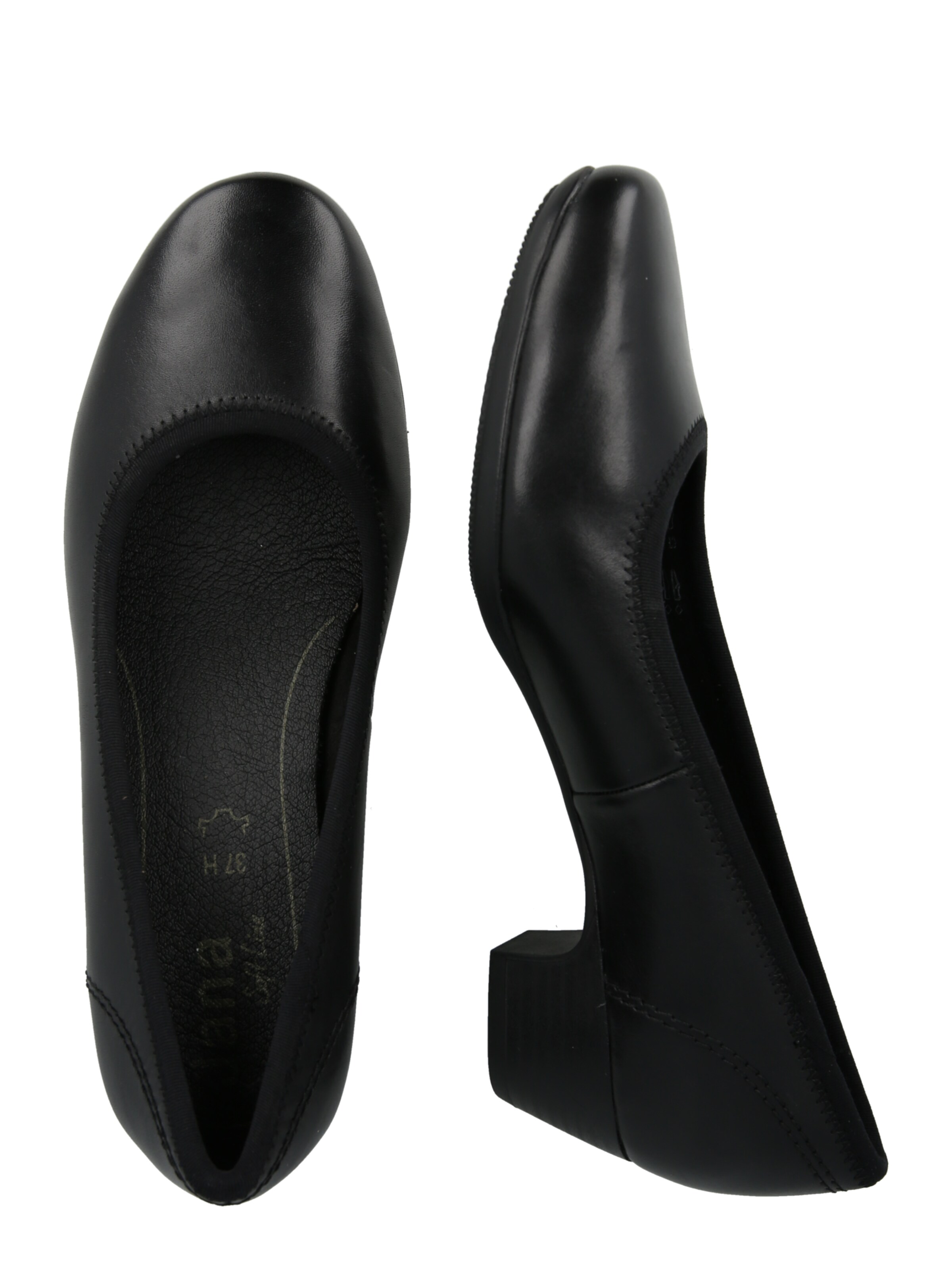 JANA - Zapatos con plataforma en negro