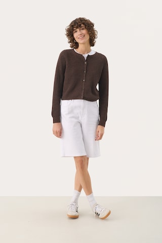 Part Two Knit cardigan 'GigiaPW' in Brown